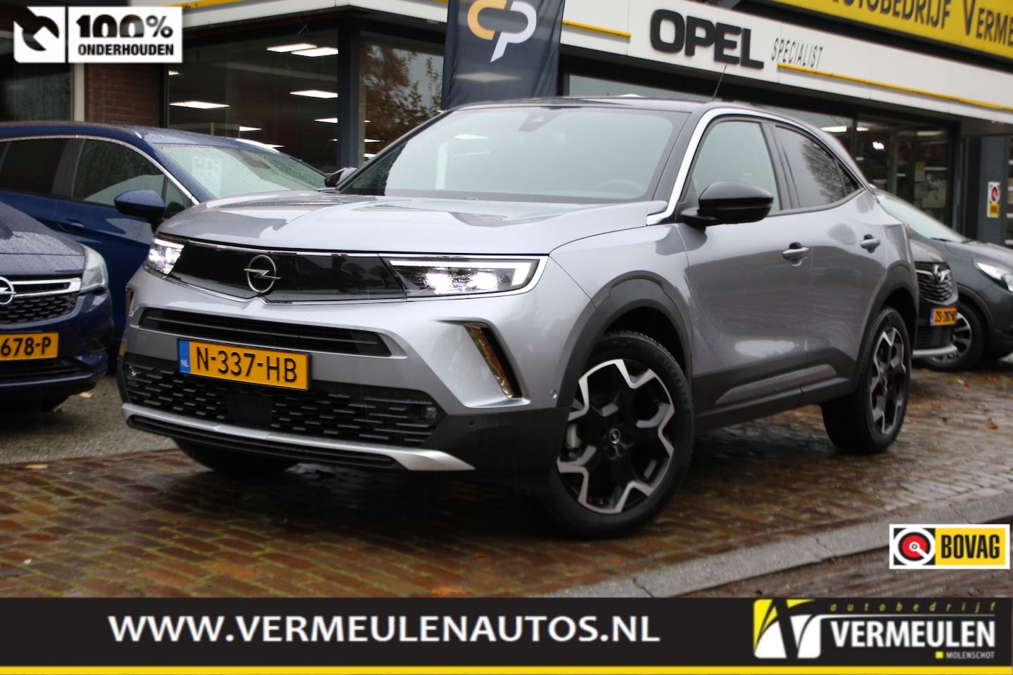 Opel Mokka - 1.2 Turbo 130PK Ultimate + 18"/ Navi/ Clima/ Cruise/ Full-LED/ Winterpakket/ Trekhaak/ NL - AutoWereld.nl