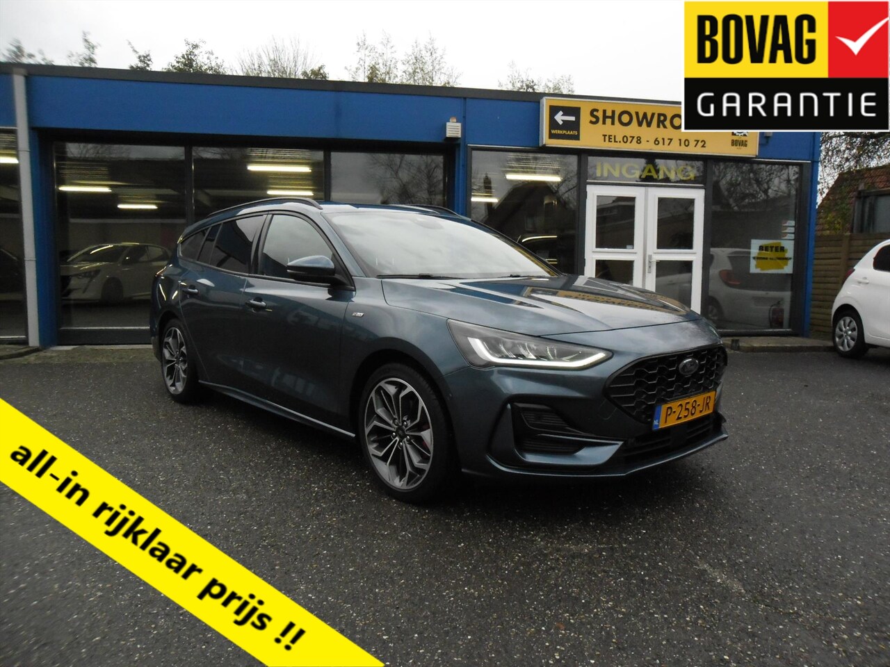 Ford Focus Wagon - Ecoboost Hybrid 125Pk ST-LINE Nav Ecc 18"Lmv Winterpack B&O Camera Pdc Rijklaarprijs - AutoWereld.nl