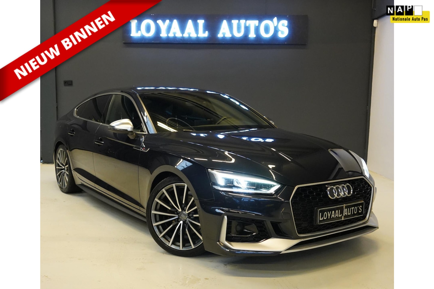 Audi A5 Sportback - 2.0 TFSI MHEV Sport S-line Edition | AUT | XENON | LEER | APK | NAP. - AutoWereld.nl