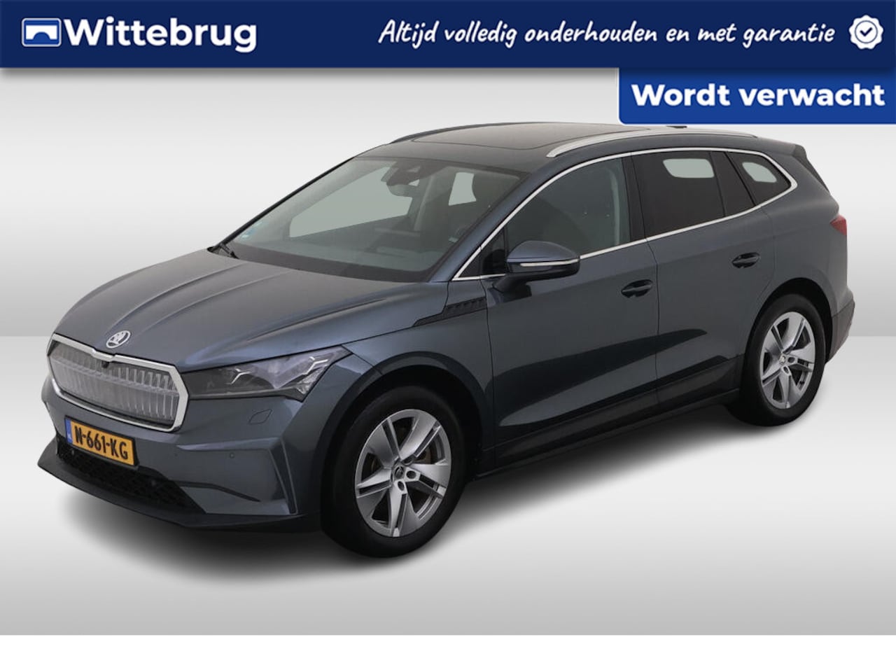 Skoda Enyaq iV - 80 204pk Comfort Sport Plus / Panoramadak / LED-CrystalFace / Navi / Achteruitrijcamera / - AutoWereld.nl