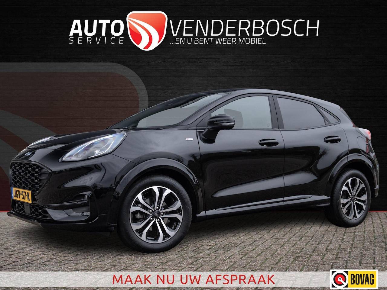 Ford Puma - 1.0 EcoBoost Hybrid ST-Line X 125pk | Camera | CarPlay | Stoelverwarming | Cruise - AutoWereld.nl