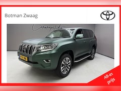 Toyota Land Cruiser - 2.8 D-4D-F Professional Window Van | BPM VRIJ | Unieke kleur | Leder | Navigatie | Keyless