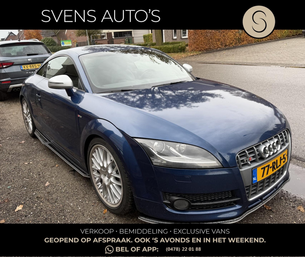 Audi TT - 3.2 V6 Quattro S-Line Xenon|Navi|Complete Historie - AutoWereld.nl