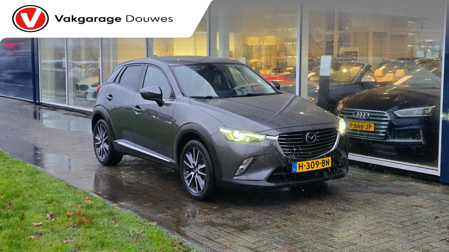 Mazda CX-3 - 2.0 SkyActiv-G 120 Dynamic | Automaat | ACC| Leder | Stoel- & Stuurverwarming | Navi | HUD - AutoWereld.nl