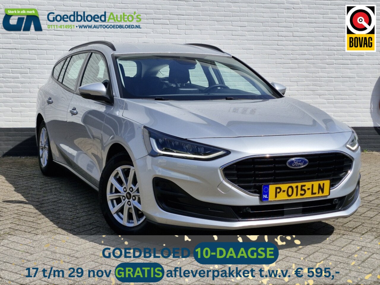 Ford Focus Wagon - 100 PK Connected | Parkeersensoren voor + achter | LED verlichti - AutoWereld.nl