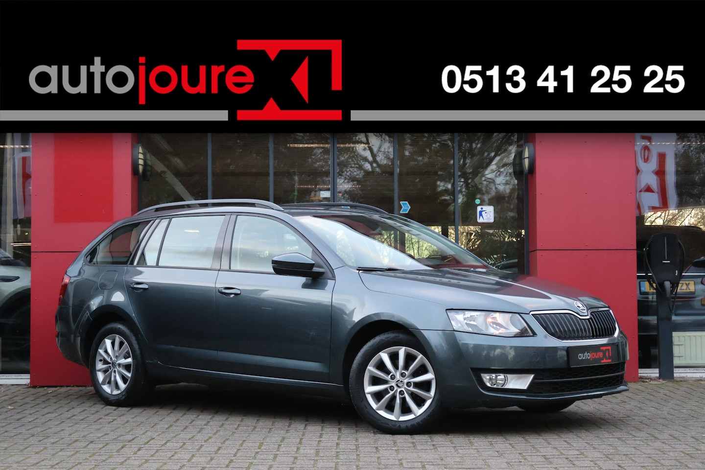 Skoda Octavia Combi - 1.4 TSI G-TEC Ambition Businessline | Origineel NL | Cruise Control | Navigatie | Trekhaak - AutoWereld.nl