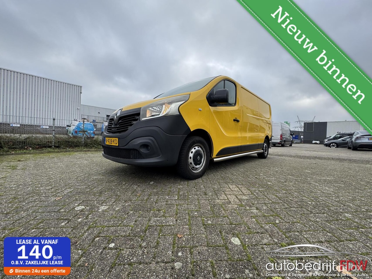 Renault Trafic - bestel 1.6 dCi L2H1/MARGE/AIRCO/P. SENSOR/EU6 - AutoWereld.nl