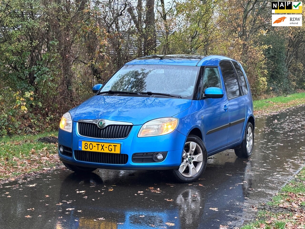 Skoda Roomster - 1.4-16V Style | Airco + Cruise Nu € 1.950,-!!! - AutoWereld.nl