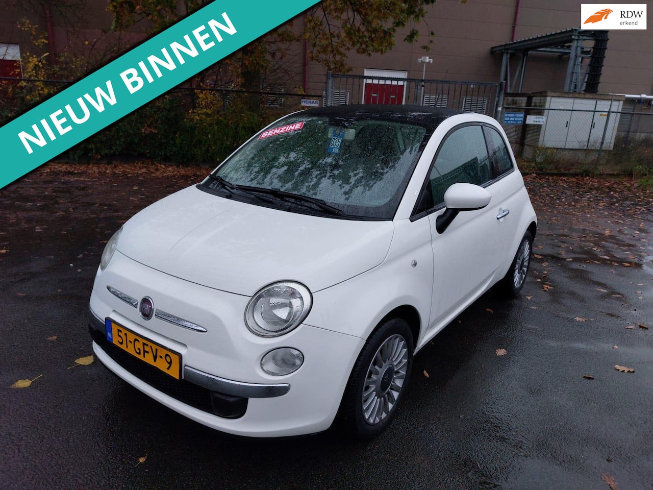 Fiat 500 - 1.2 Lounge LEUKE AUTO RIJDT EN SCHAKELT GOED - AutoWereld.nl