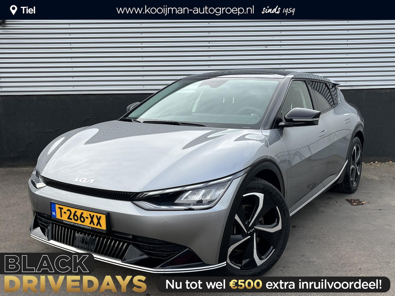 Kia EV6 - Plus Advanced 77.4 kWh Schuif/kanteldak, Stoelkoeling, Stoelverwarming, Stuurwiel verwarmd - AutoWereld.nl