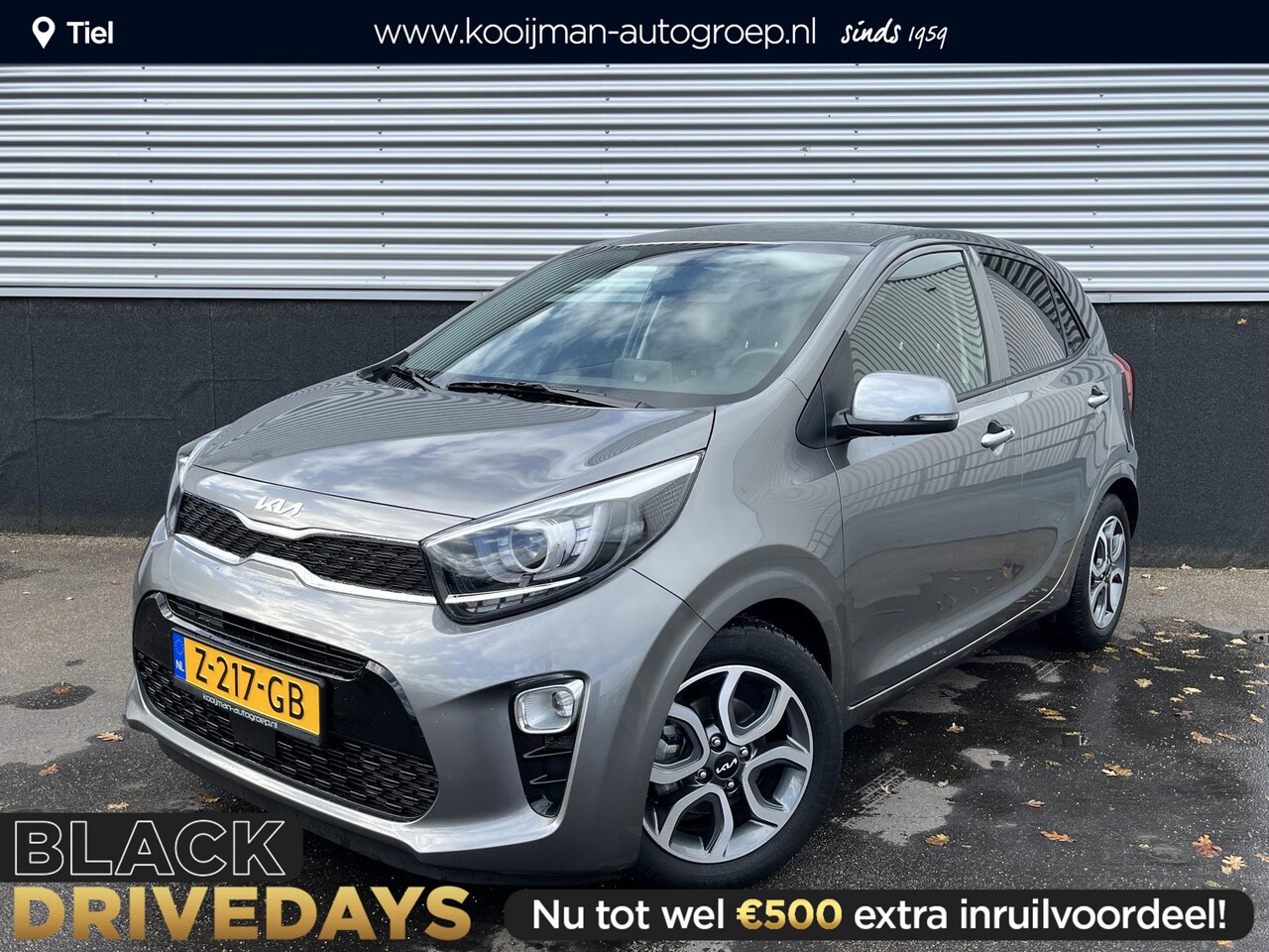 Kia Picanto - 1.0 DPi DynamicPlusLine Automaat, 1e eign. Climate control, Navigatie, Cruise control, LMV - AutoWereld.nl