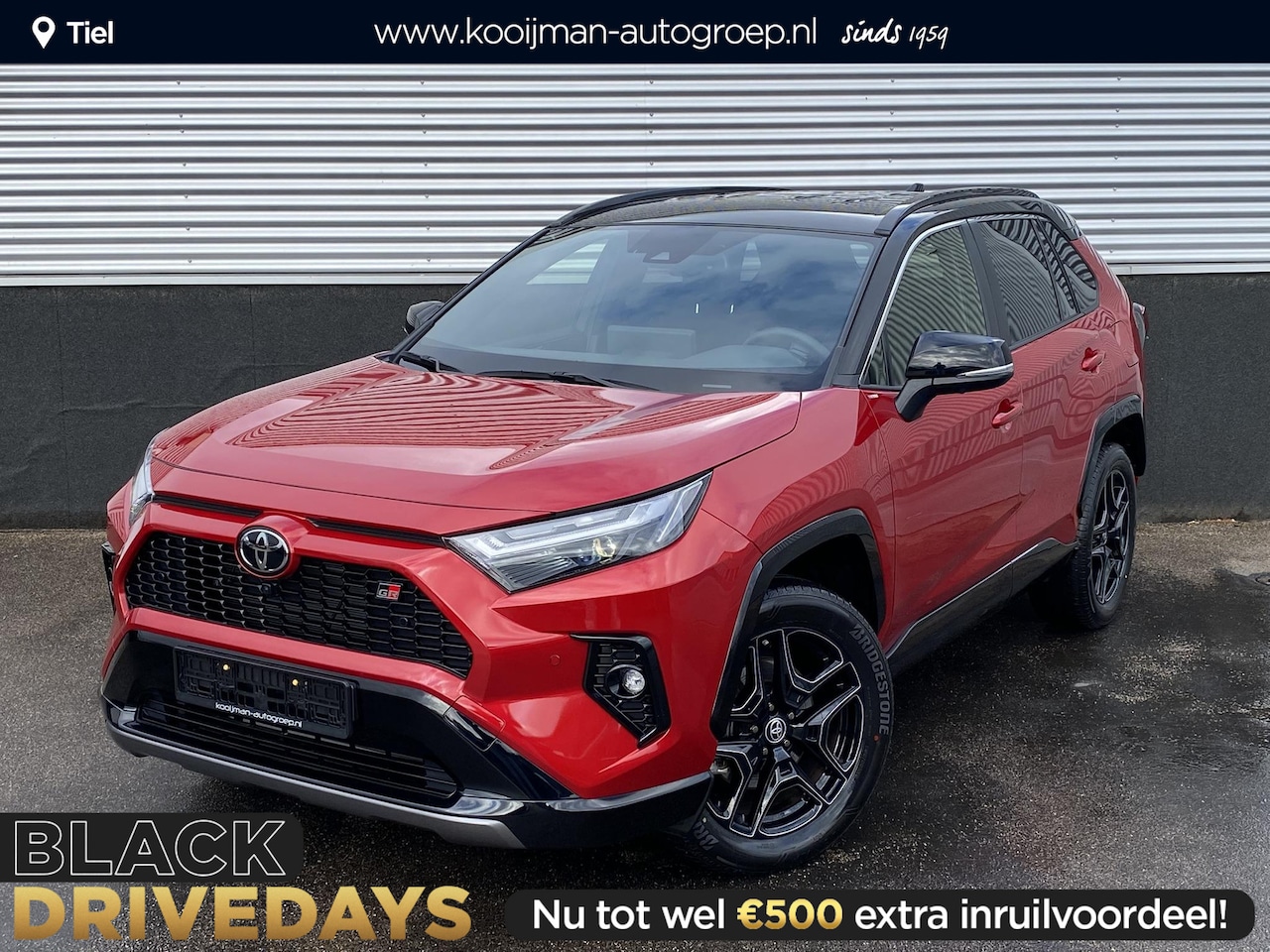 Toyota RAV4 - 2.5 Hybrid AWD GR SPORT AppleCarplay / Androidauto, 360" Camera, Dodehoekdetectie, JBL, St - AutoWereld.nl