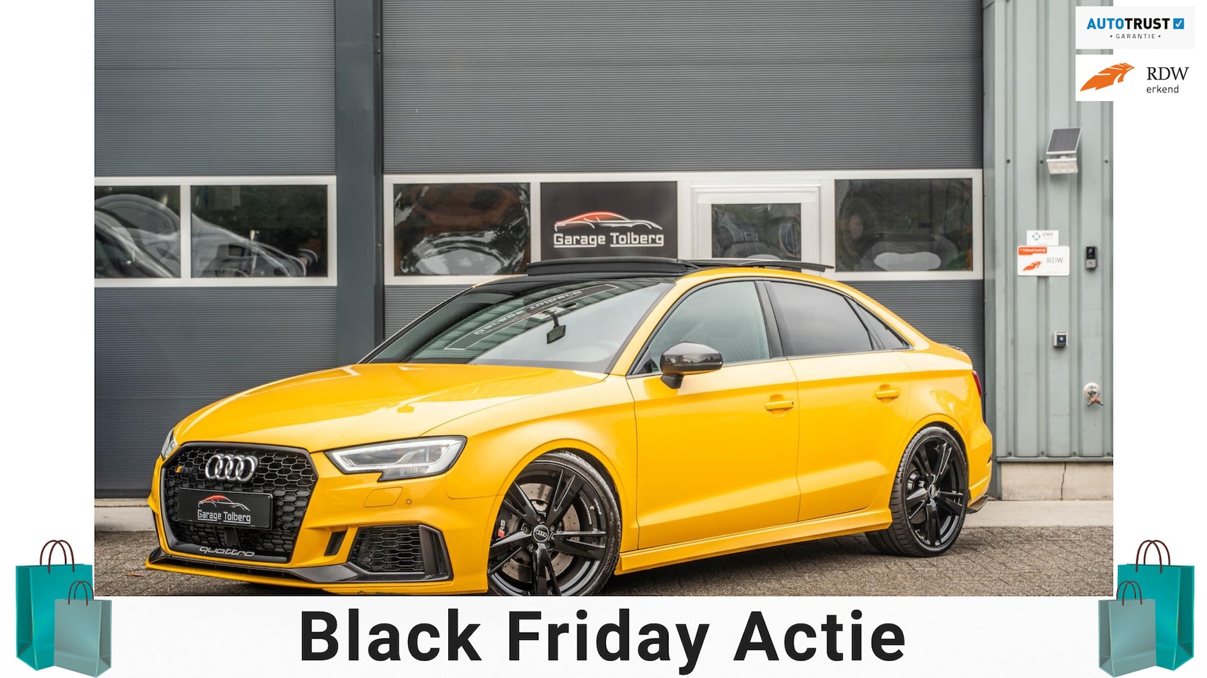 Audi RS3 - Quattro 2.5-400PK, panoramadak, virtueel cockpit en heeft maar 28886 km gelopen. Officiele - AutoWereld.nl