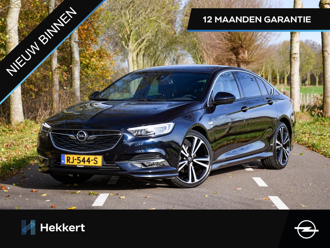 Opel Insignia Grand Sport - Business Executive 1.5 Turbo 165pk 20''LM | LEDER | HUD | CRUISE.C | DODE HOEK | STOELVERW - AutoWereld.nl