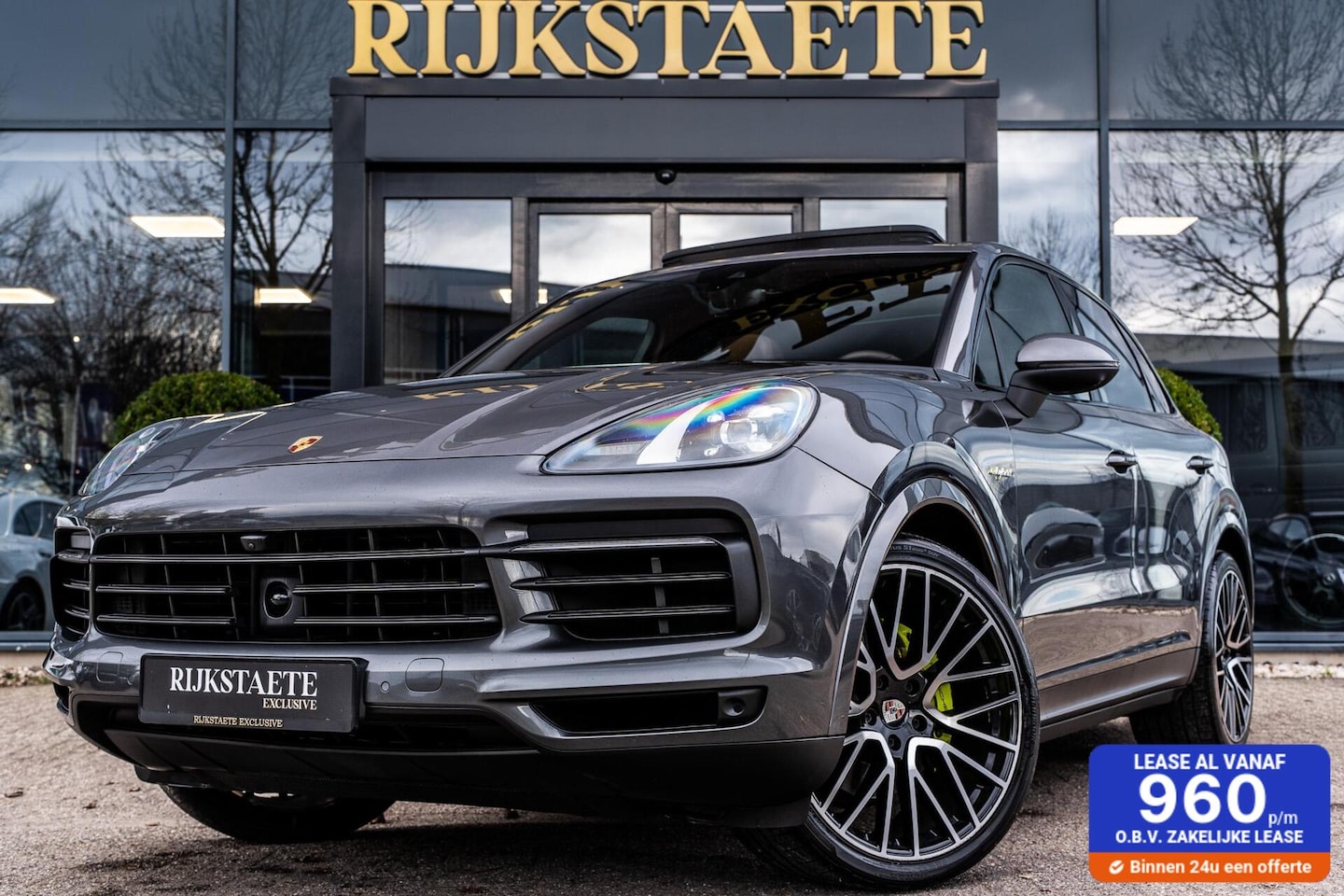 Porsche Cayenne - 3.0 E-Hybrid|PANO|SPORT CHRONO|360°|ACC|22'' - AutoWereld.nl