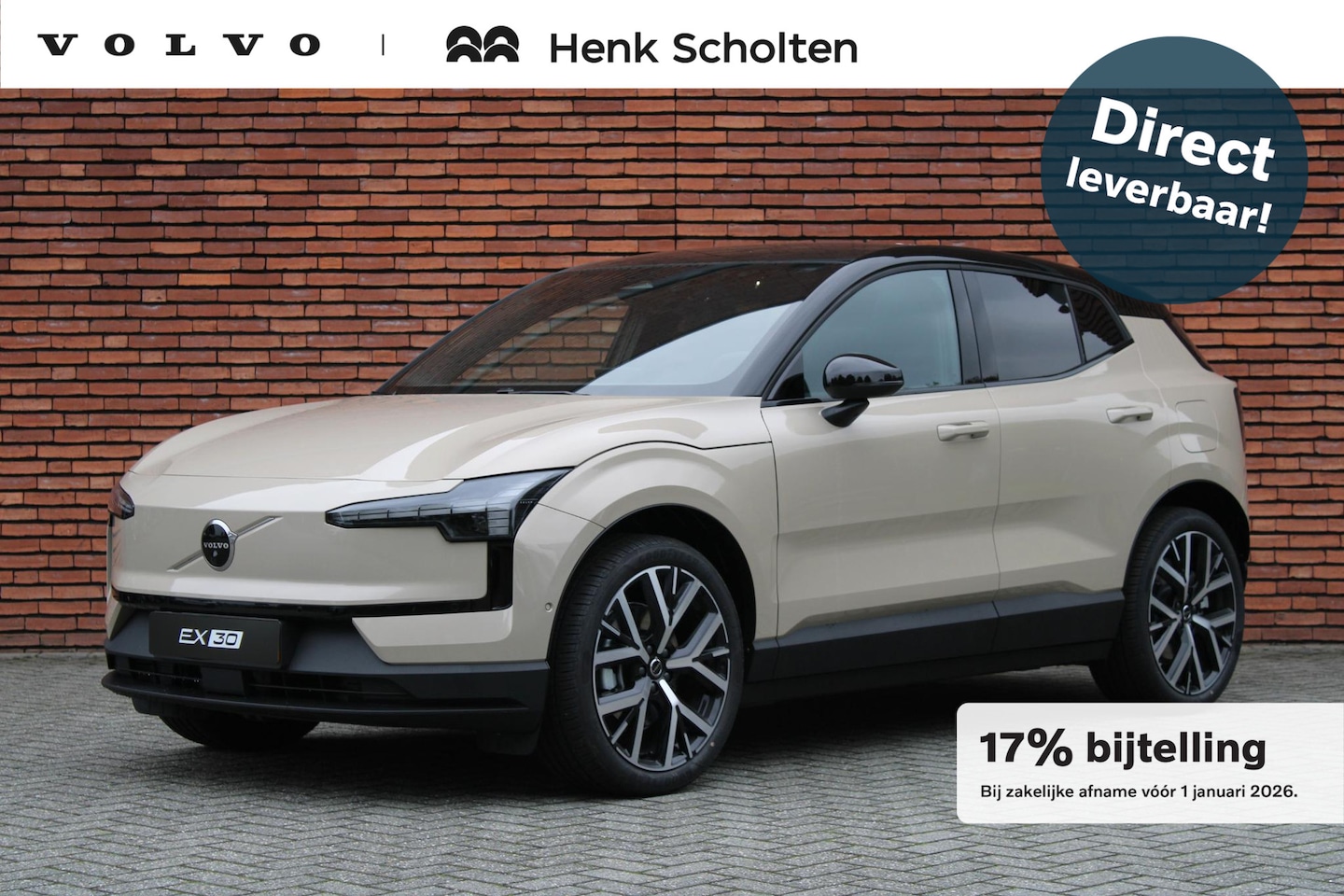 Volvo EX30 - Twin Motor Performance Europa Sport 69 kWh | Verwarmde voorstoelen en stuurwiel | Elektris - AutoWereld.nl