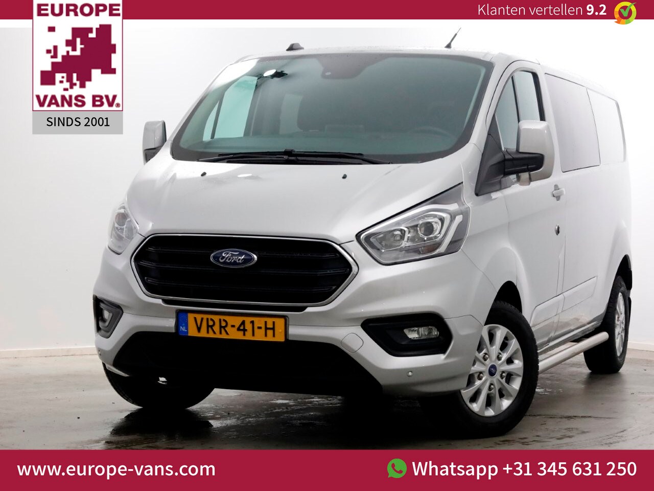 Ford Transit Custom - 2.0 TDCI 130pk L2H1 Limited D.C. Airco/Navi/LED 09-2022 - AutoWereld.nl