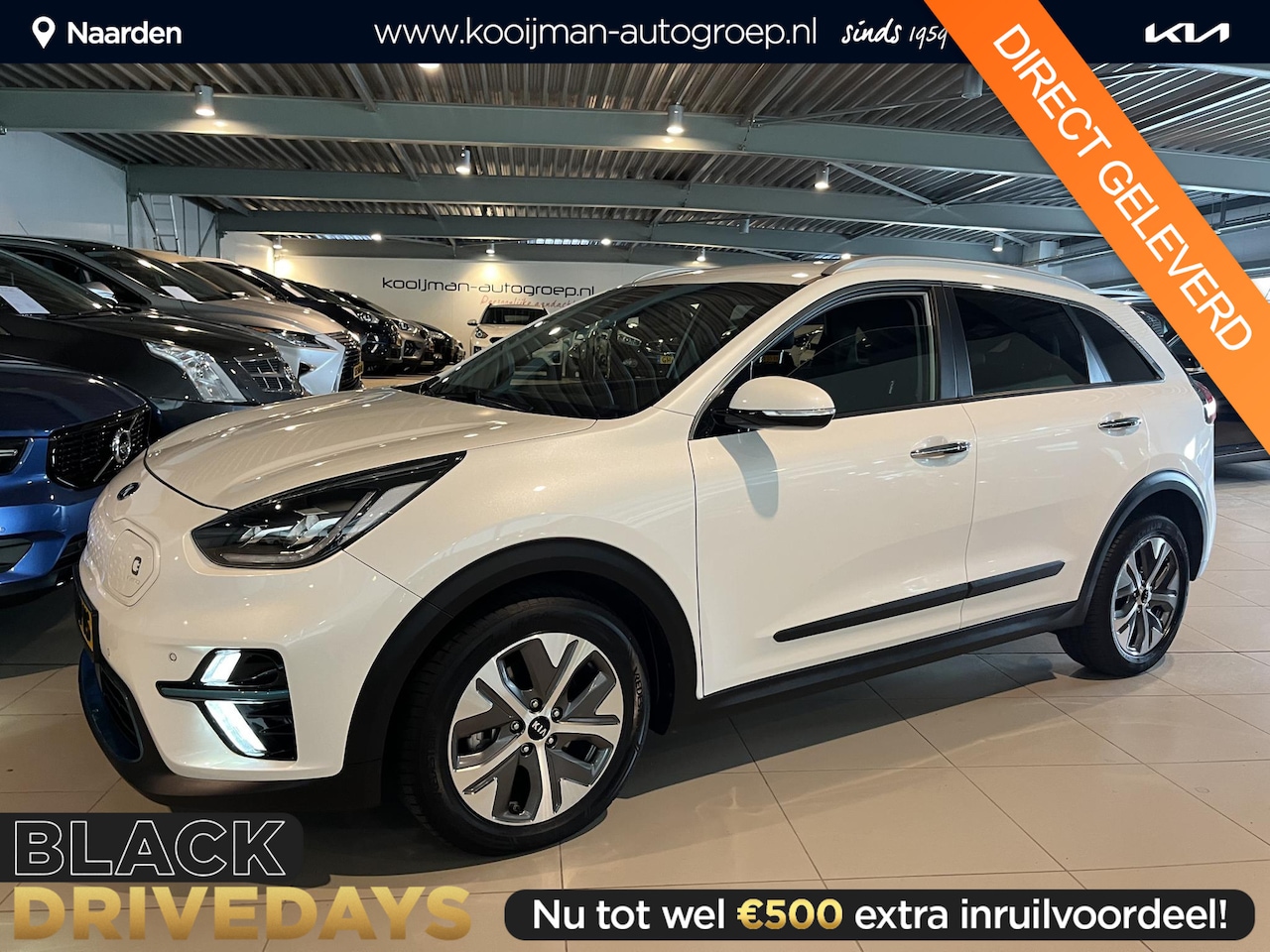 Kia e-Niro - ExecutiveLine 64 kWh FABRIEKSGARANTIE T/M 06-2027 of 150.000km JBL, Dodehoek detectie, Ach - AutoWereld.nl