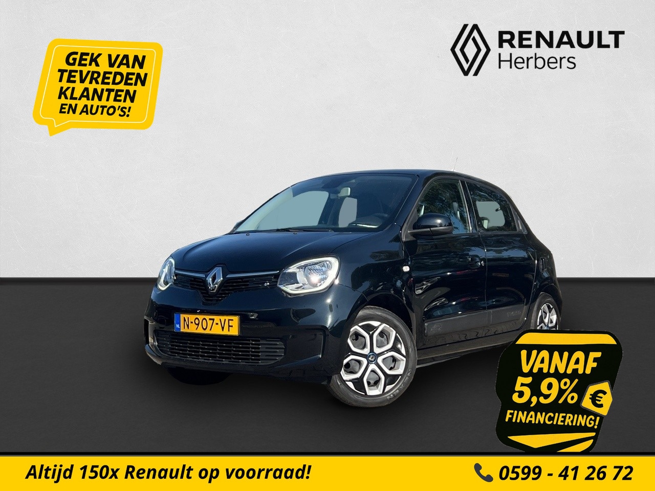 Renault Twingo Z.E. - R80 Collection / CRUISE / CARPLAY / AIRCO - AutoWereld.nl