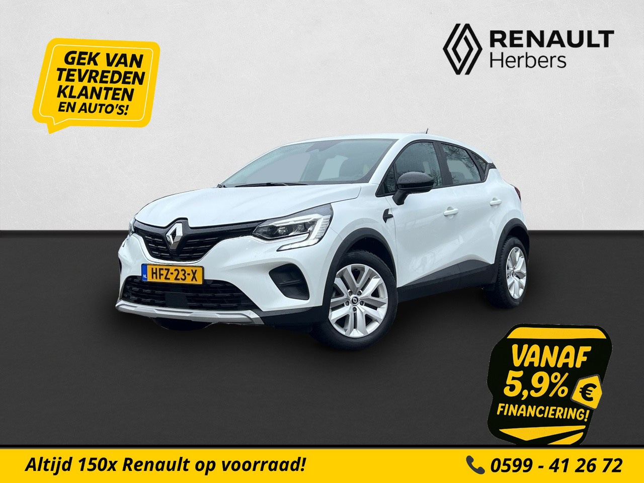 Renault Captur - 1.0 TCe 90 equilibre ECC / CRUISE / PDC / STOELVERWARMING - AutoWereld.nl