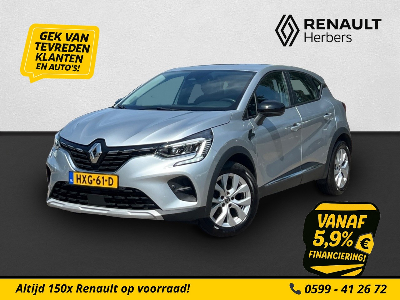 Renault Captur - 1.0 TCe 100 Zen / CAMERA / TREKHAAK / CRUISE / CAMERA ACHTERUITRIJCAMERA / KEYLESS / CRUIS - AutoWereld.nl