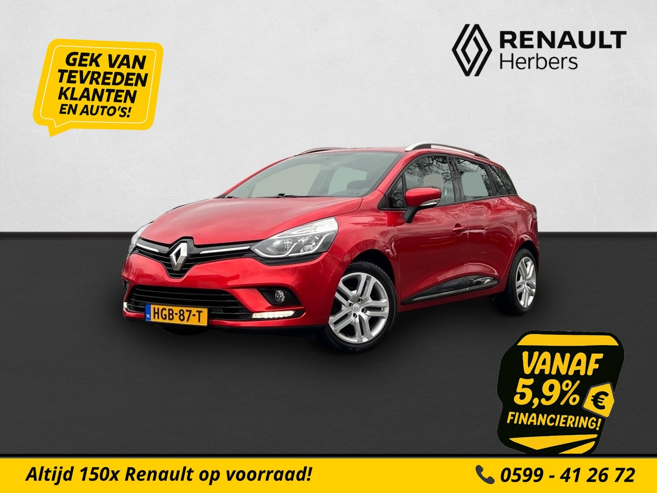 Renault Clio Estate - 0.9 TCe Zen AIRCO / NAVI - AutoWereld.nl