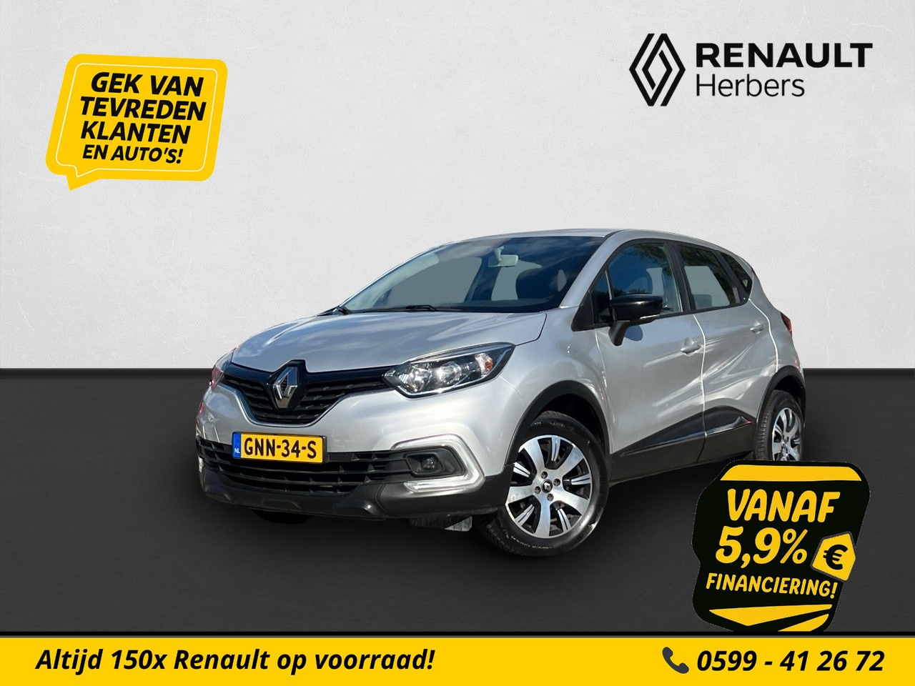 Renault Captur - 0.9 TCe Zen AIRCO / NAVI / STOELVERWARMING - AutoWereld.nl