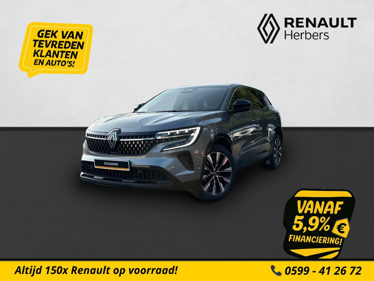 Renault Austral - 1.2 E-Tech full hybrid 200 techno PANORAMA / CAMERA / ELECTRISCHE KOFFERDEKSEL / FABRIEKSG - AutoWereld.nl
