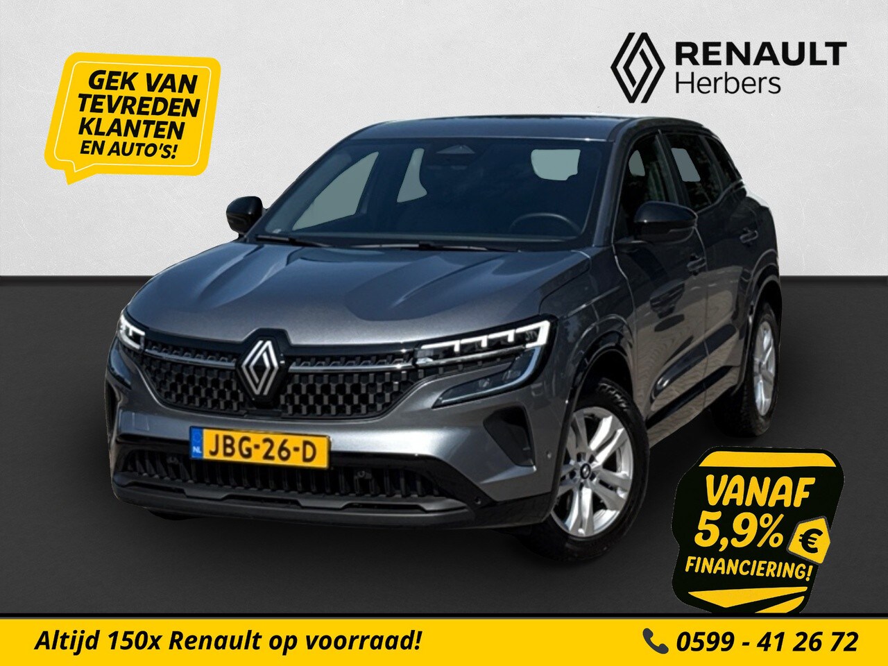 Renault Austral - 1.2 mild hybrid 160 EDC Evolution / CAMERA / STOEL/STUUR EN VOORRUITVERWARMING / FABRIEKSG - AutoWereld.nl