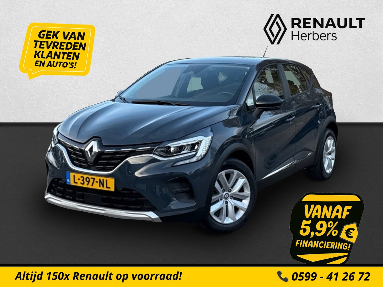 Renault Captur - 1.0 TCe 90 Zen AIRCO / APPLE CARPLAY / CRUISE - AutoWereld.nl
