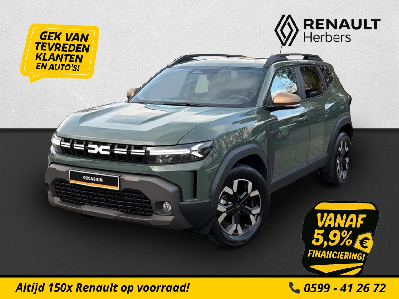 Dacia Duster - 1.6 Hybrid 140 Extreme CRUISE / STOEL/STUUR VERW. / CAMERA / CLIMATE - AutoWereld.nl