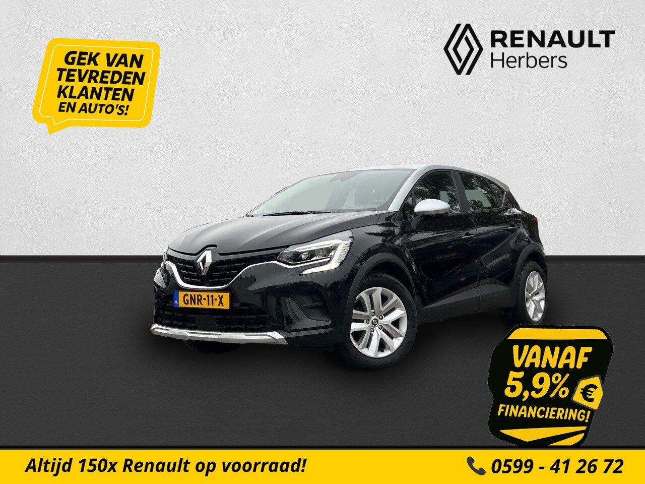 Renault Captur - 1.0 TCe 90 evolution STOELVERWARMING / / ALL SEASON / NAVI - AutoWereld.nl