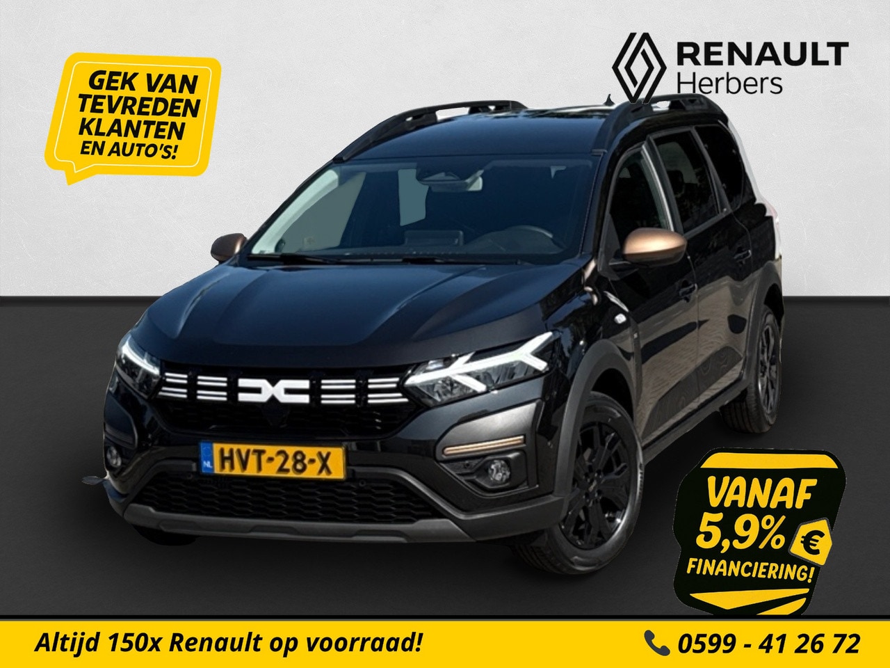 Dacia Jogger - 1.0 TCe 110 Extreme 7p. STOELVERWARMING / ECC / ACHTERUITRIJCAMERA - AutoWereld.nl