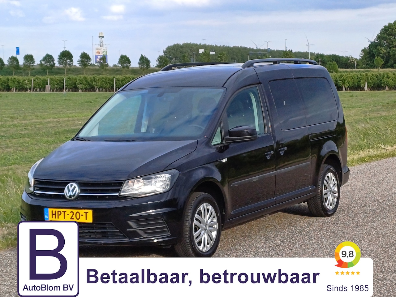 Volkswagen Caddy Maxi - 7-Pers 1.4 TSI Trendline /Clima/Cruise/Car Play/Park. hulp achter/USB/ - AutoWereld.nl