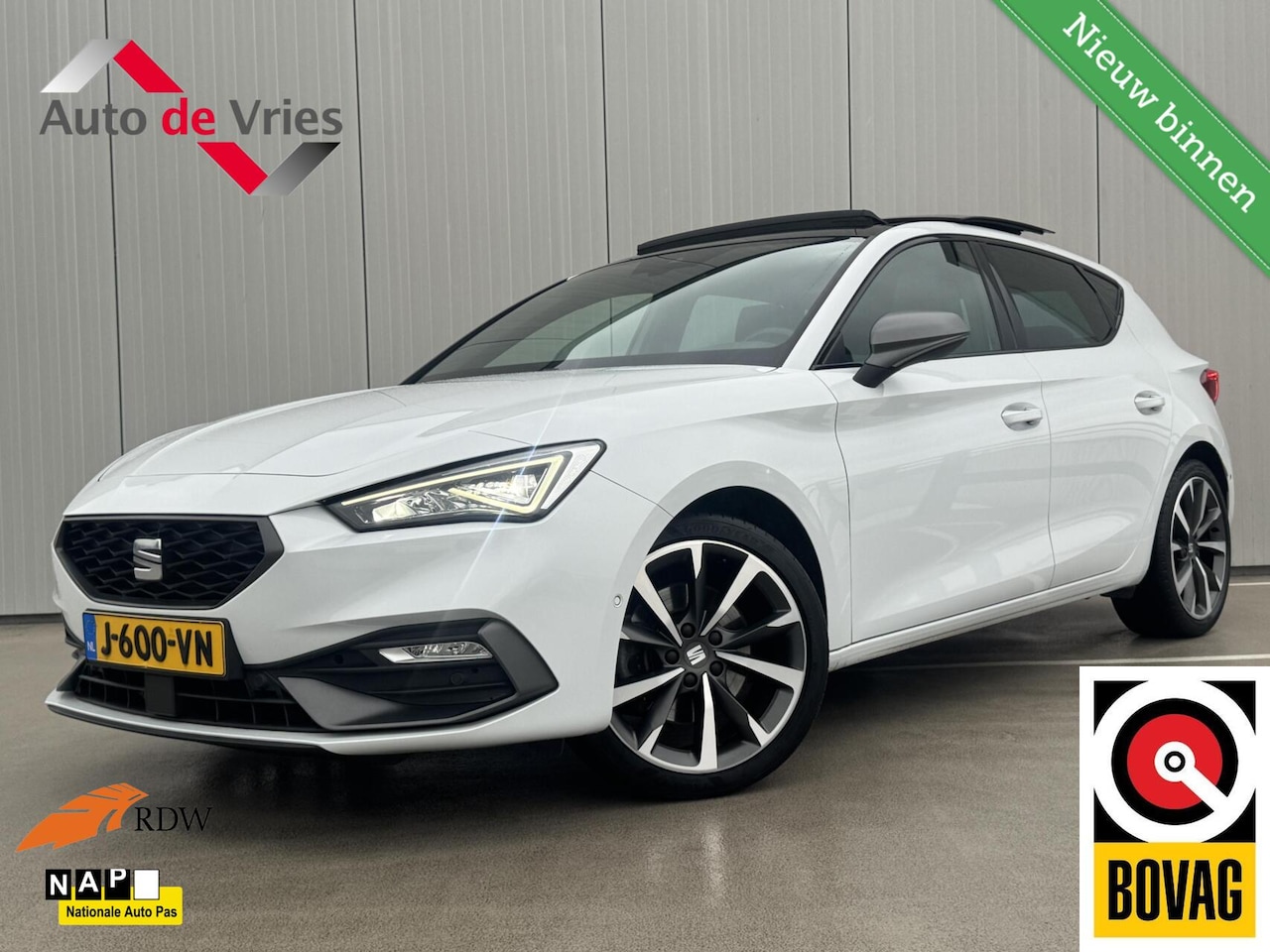 SEAT Leon - 1.5 TSI FR Launch Edition|NL-Auto|Schuifdak - AutoWereld.nl