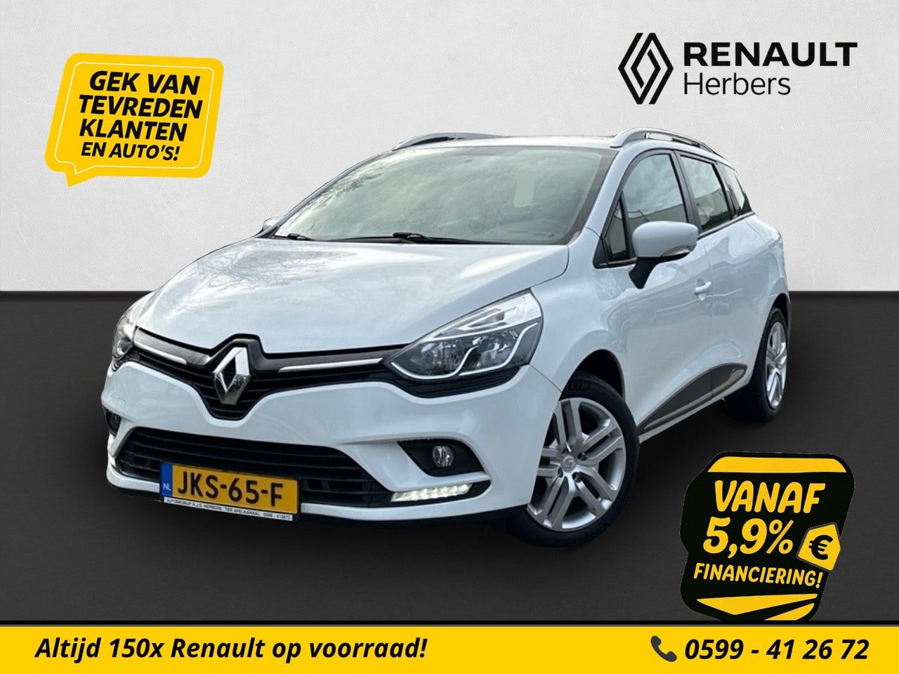 Renault Clio Estate - 0.9 TCe Zen SENSOREN ACHTER / CRUISE / STOELVERWARMING - AutoWereld.nl
