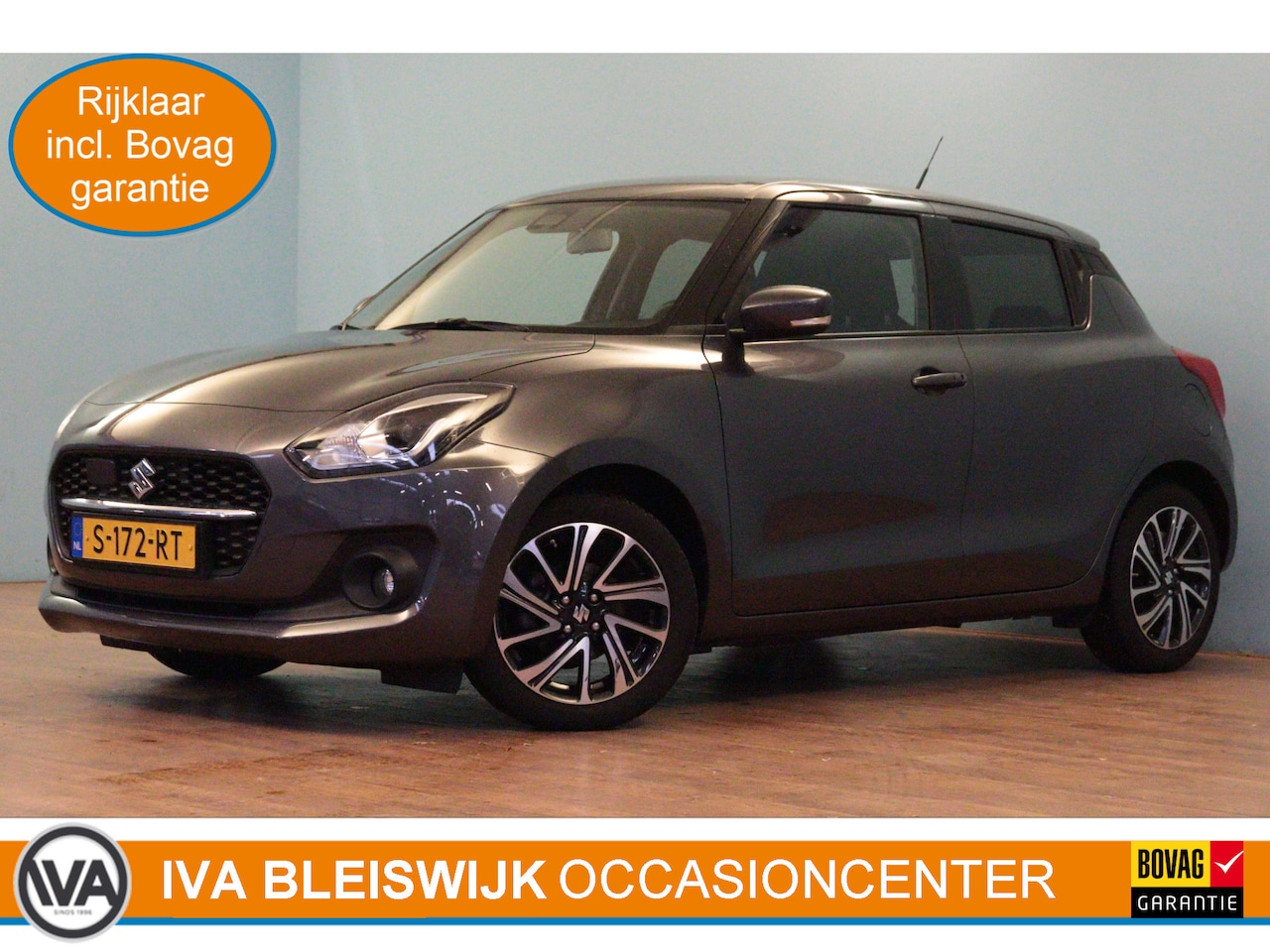 Suzuki Swift - 1.2 Style Smart Hybrid Adaptieve Cruise Controle, Lane assist, Airco, Stoelverwarming - AutoWereld.nl