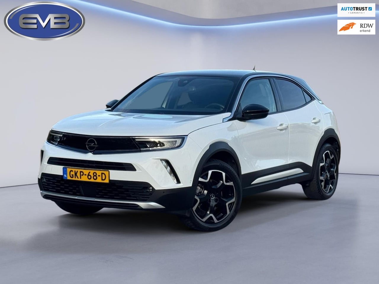 Opel Mokka Electric - Ultimate 50 kWh fase 3, vol opties, achteruitrijcamera, 1/2 leder, 18 inch, led verlichtin - AutoWereld.nl