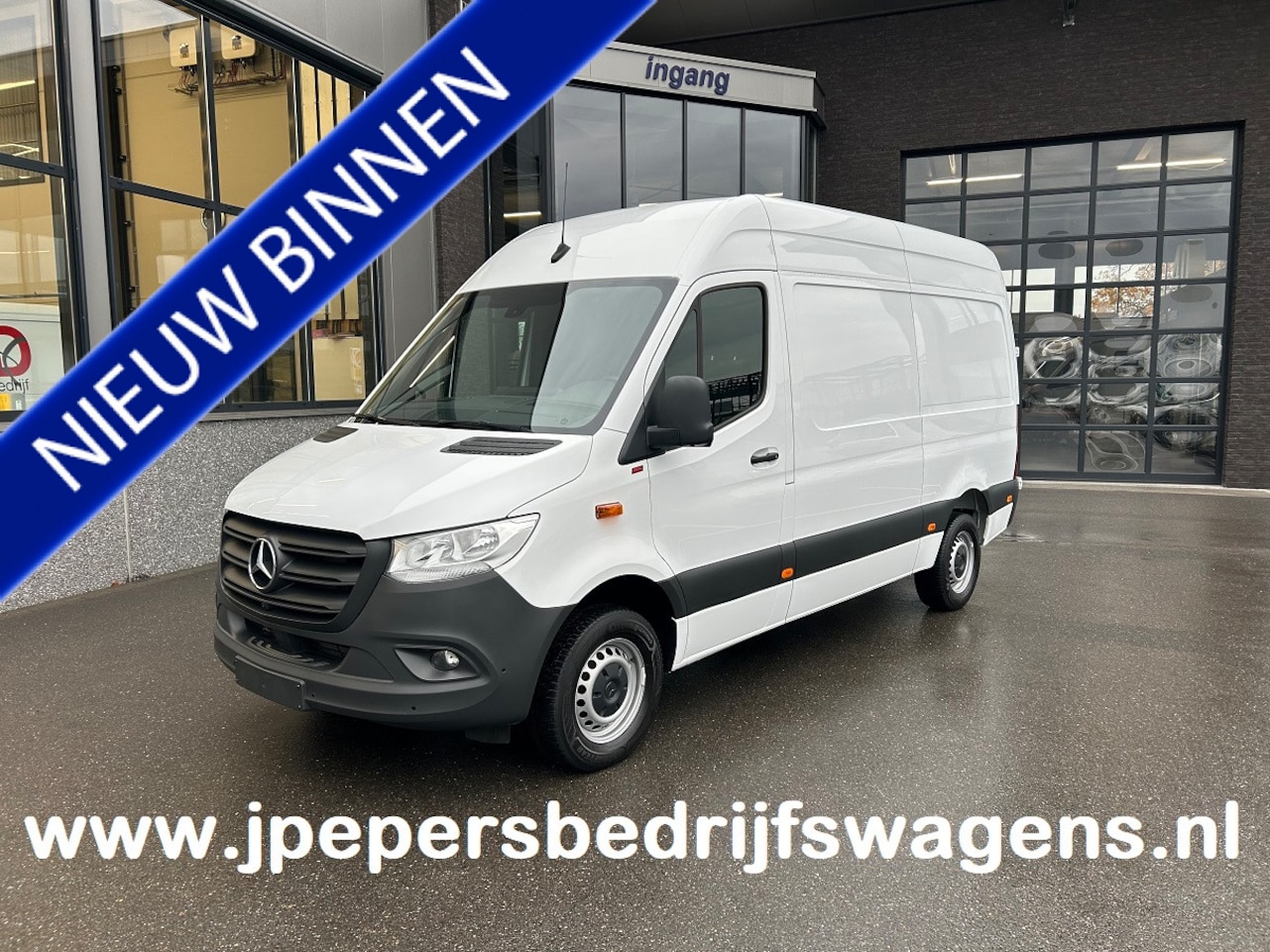 Mercedes-Benz Sprinter - 317 CDI L2 H2 MBUX / 360 Camera / Navigatie / Cruise control / Airco / 270 Graden achterde - AutoWereld.nl