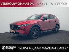 Mazda CX-5 - 2.0 e-SkyActiv-G Homura automaat met Black Comfort Pack, wegklapbare trekhaak en alarm kla