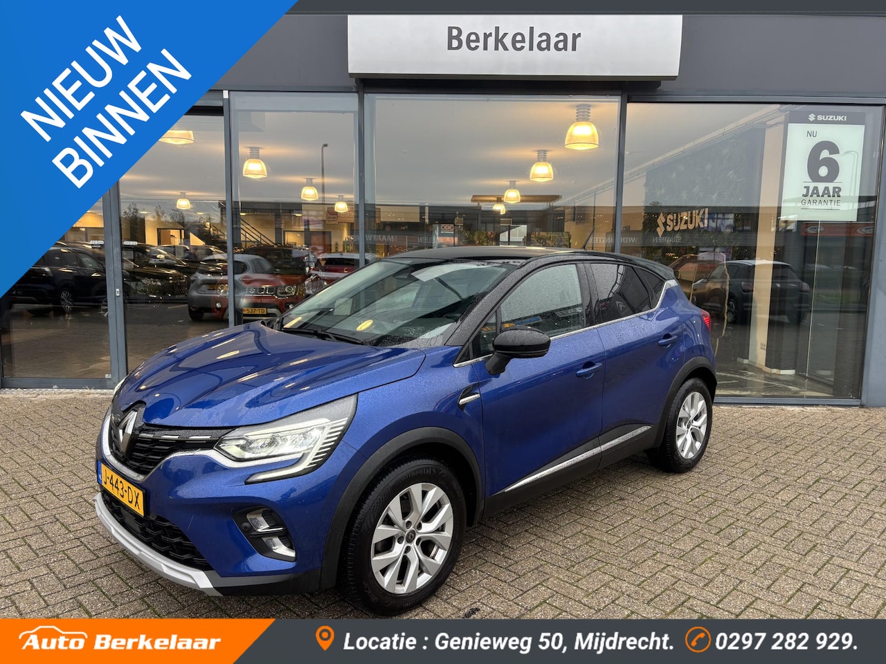 Renault Captur - 1.0 TCe 100 Intens | Climate Controle | Cruise Controle | Dealer onderhouden - AutoWereld.nl