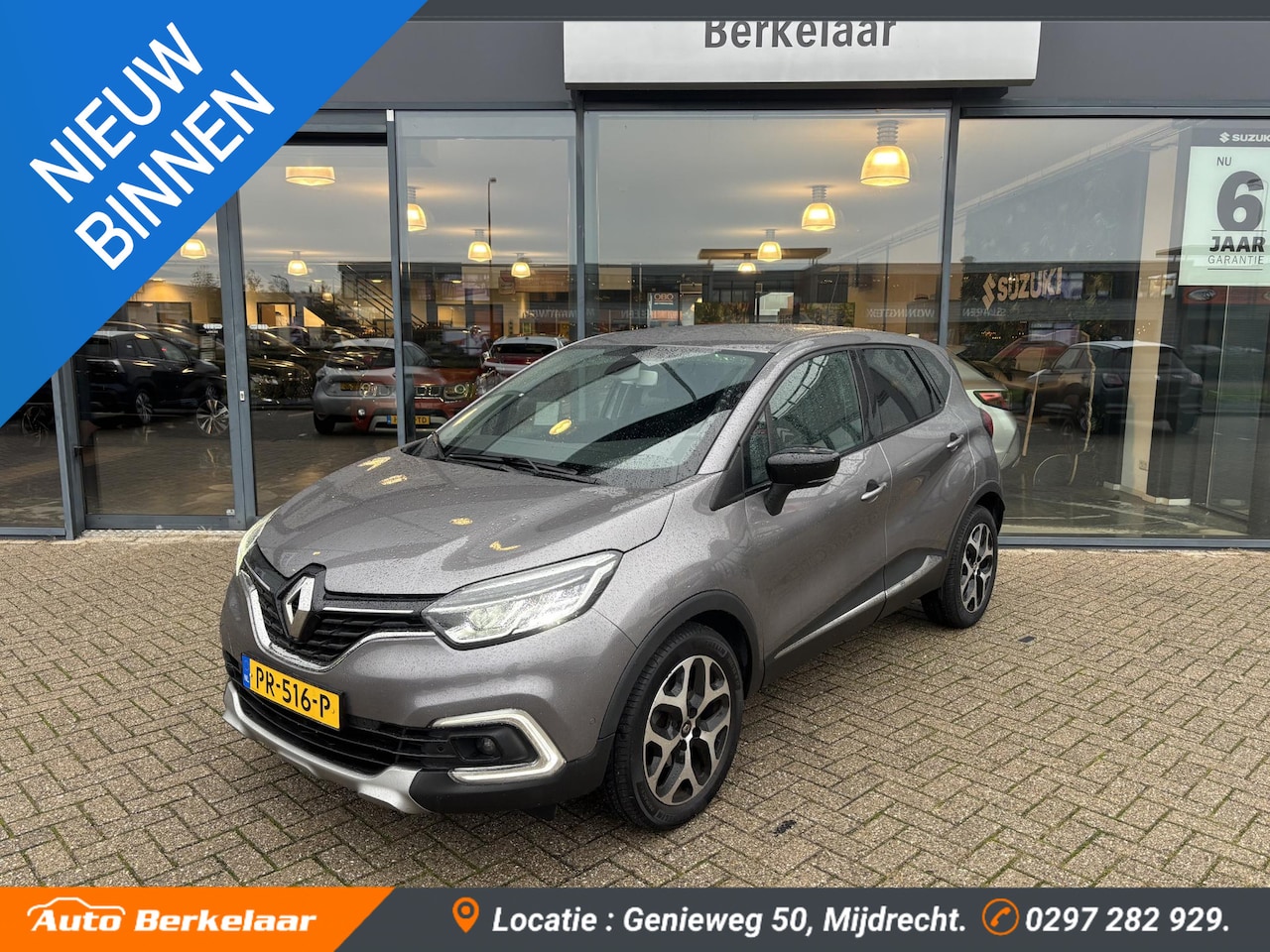 Renault Captur - 1.2 TCe Intens | Automaat | Navigatie | Parkeer assistent - AutoWereld.nl