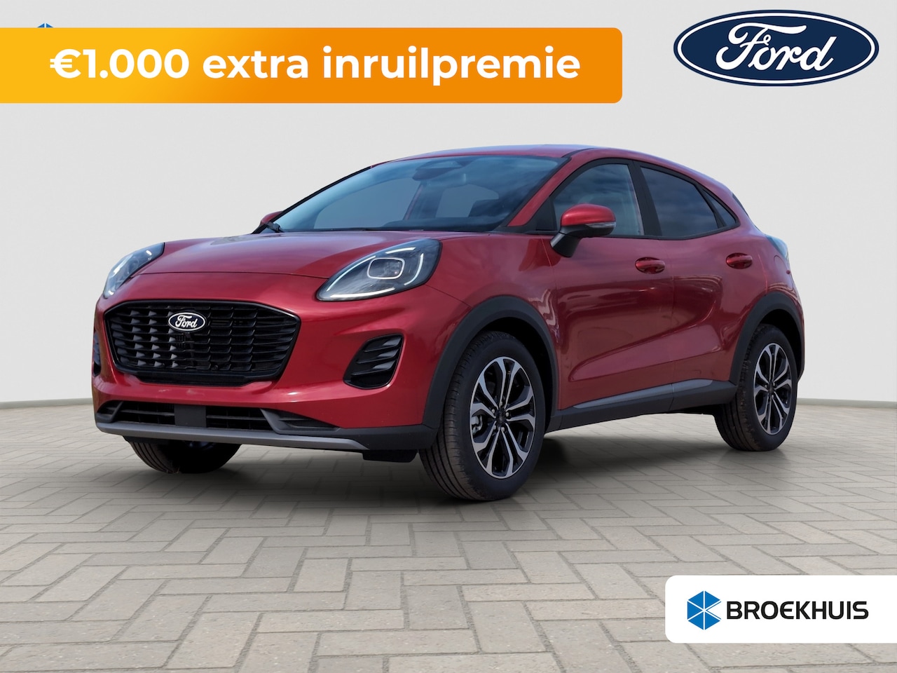 Ford Puma - 1.0 EcoBoost Hybrid Titanium | Achteruitrijcamera | Apple Carplay/Android Auto|telefoonint - AutoWereld.nl