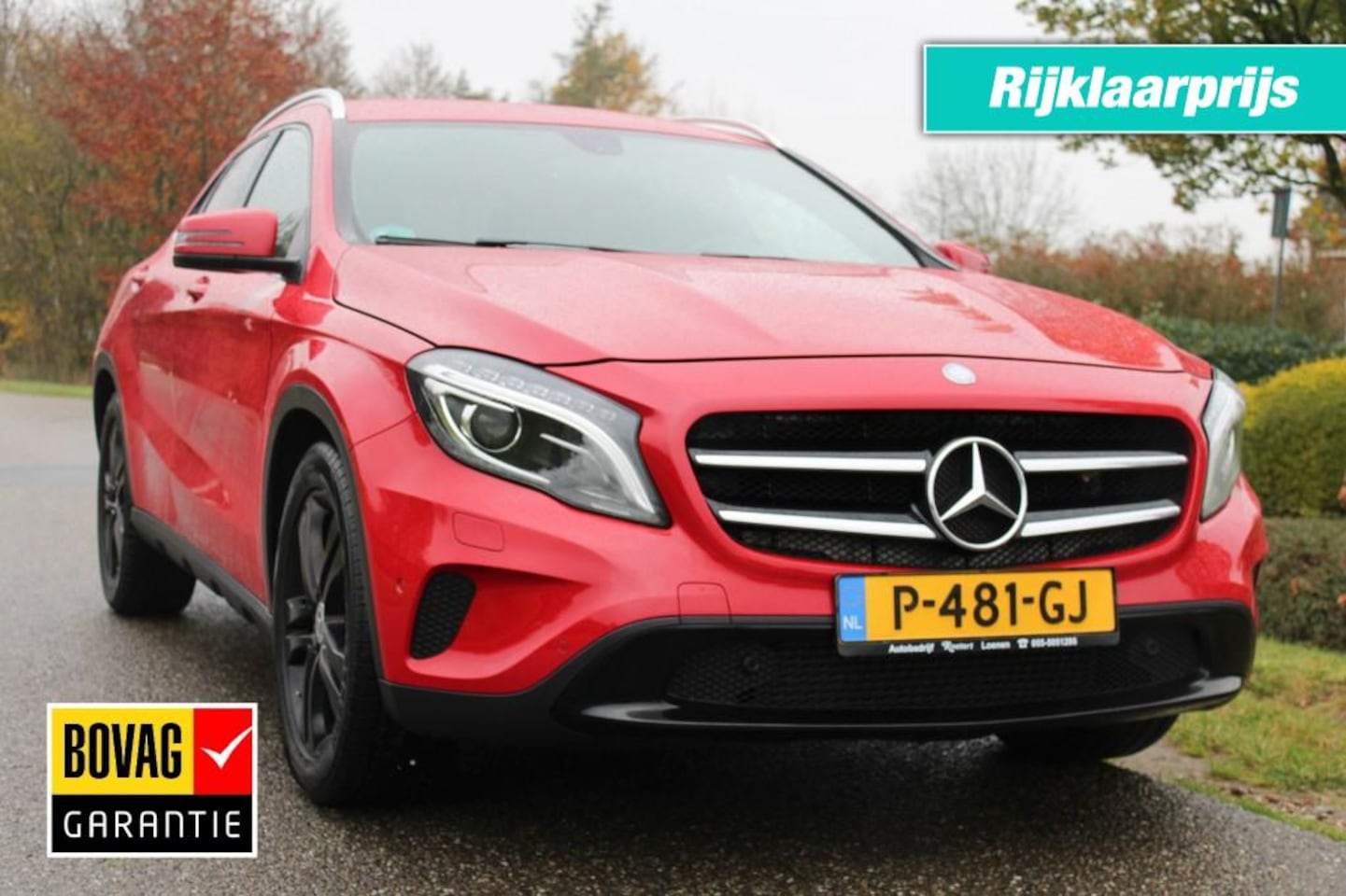 Mercedes-Benz GLA-Klasse - 200 156pk Ambition Airco/Half leer/Navi/PDC/Trekhaak/Xenon/Stoelverw - AutoWereld.nl