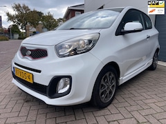 Kia Picanto - 1.2 CVVT ISG R-SportbyKia/1eigenaar/Led/Airco/Aux/Leder/