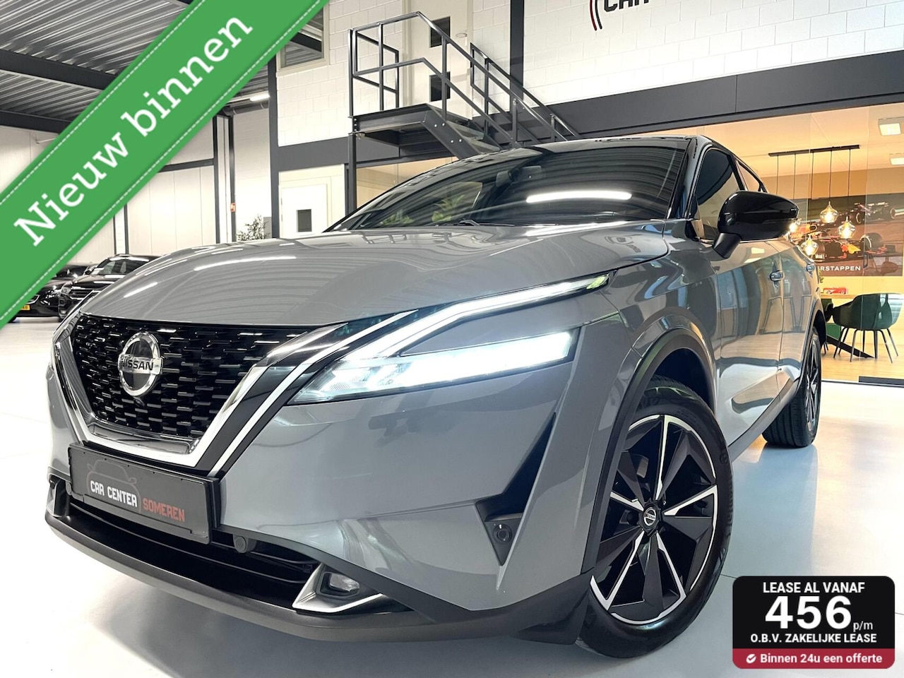 Nissan Qashqai - 1.3 MHEV Xtronic Tekna/ 360 Camera/ HuD/ 19''LMV - AutoWereld.nl