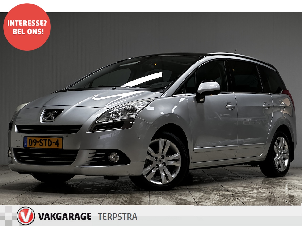 Peugeot 5008 - 1.6 THP GT 5p./ Trekhaak/ HUD/ Zonwering/ 17'' LMv/ Navi/ Clima/ Panorama-Dak/ Elek. pakke - AutoWereld.nl