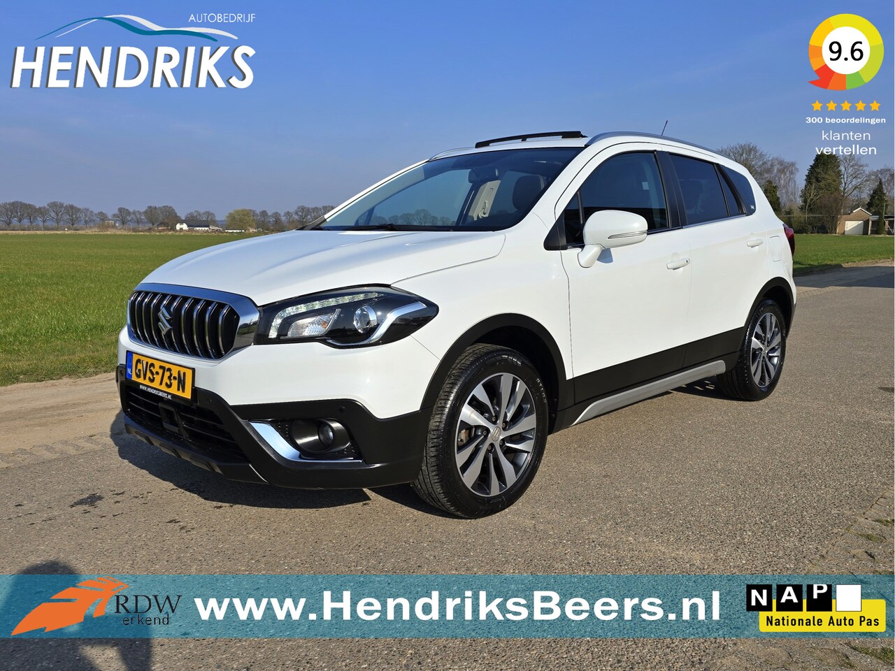 Suzuki S-Cross - 1.4 Boosterjet AllGrip 4WD Style Smart Hybrid - 130 Pk - Automaat - Navi - Camera - Stoelv - AutoWereld.nl