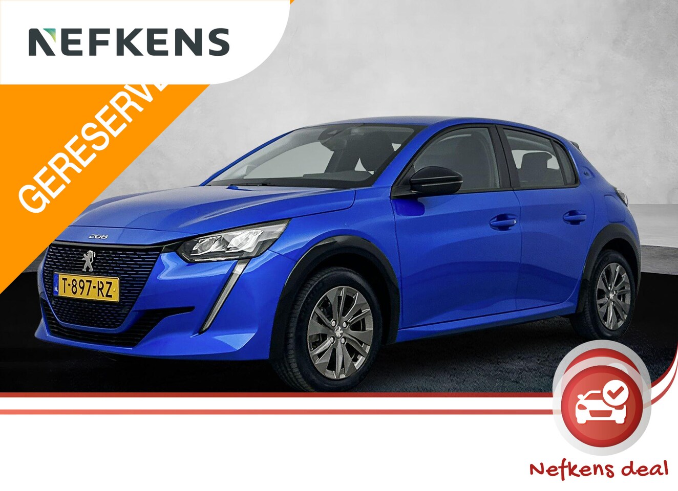 Peugeot e-208 - Active Pack 50kWh | 1ste eigenaar | 3 FASE | Parkeersensoren | Stoelverwarming | 16"LMV | - AutoWereld.nl