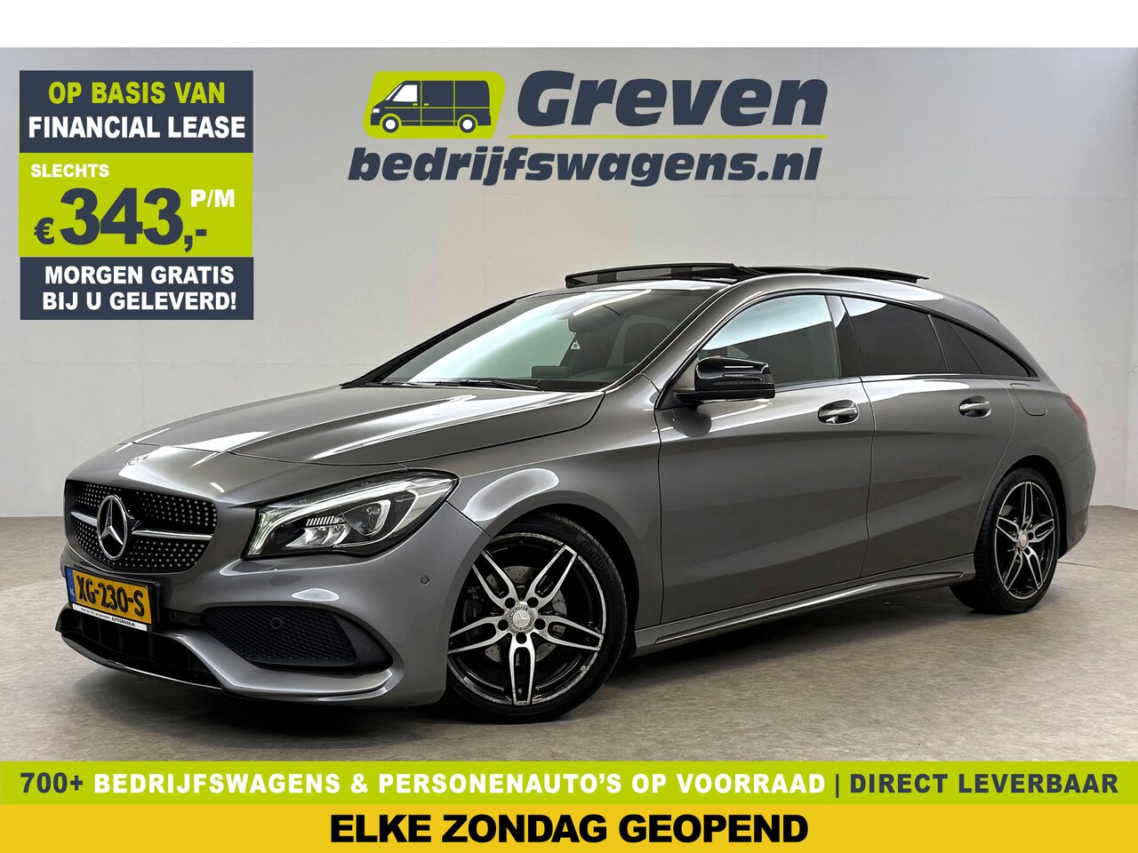 Mercedes-Benz CLA-Klasse - 180 AMG Night Upgrade | Pano | Camera | LED | Cruise | Navi | Stoelverw. | NAP - AutoWereld.nl